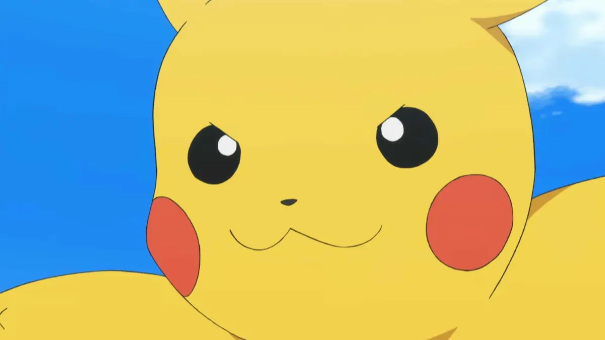 Pokemon Pikachu extreme closeup