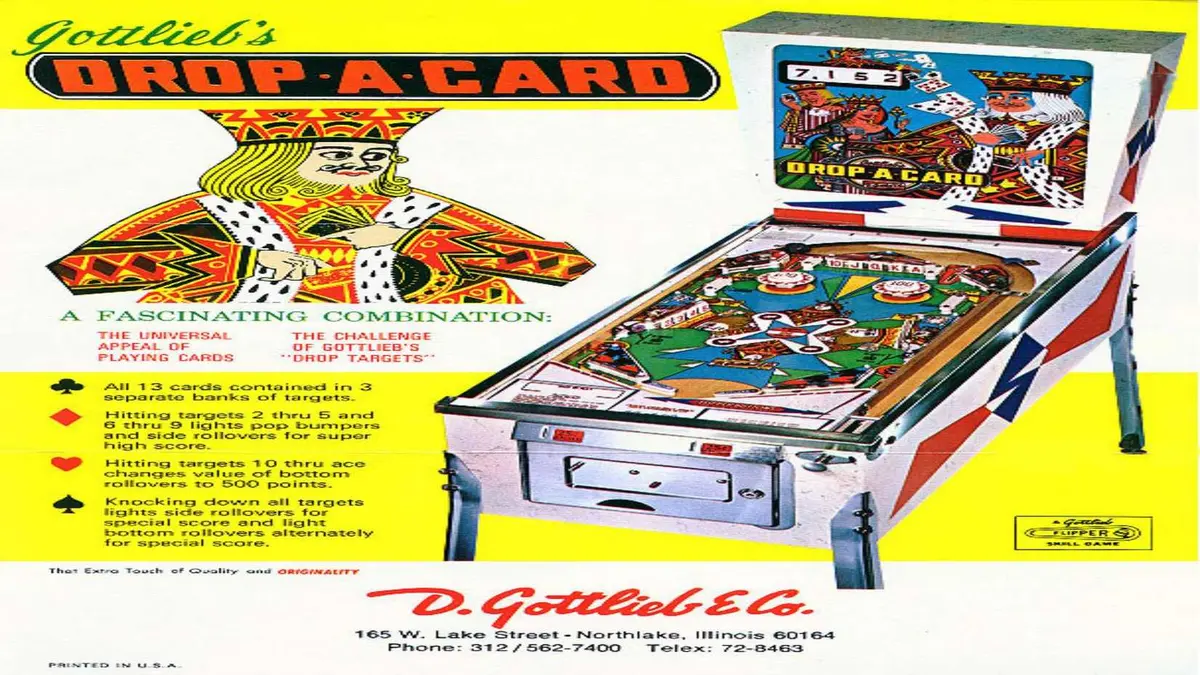 Drop a Card Pinball
