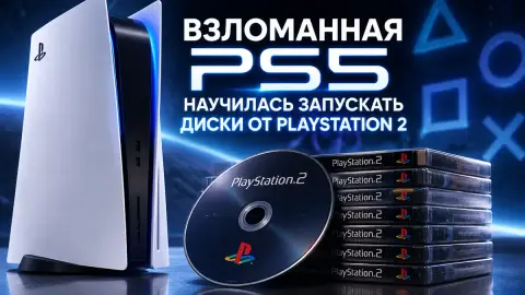 Взломанная PS5 научилась запускать диски от PlayStation 2