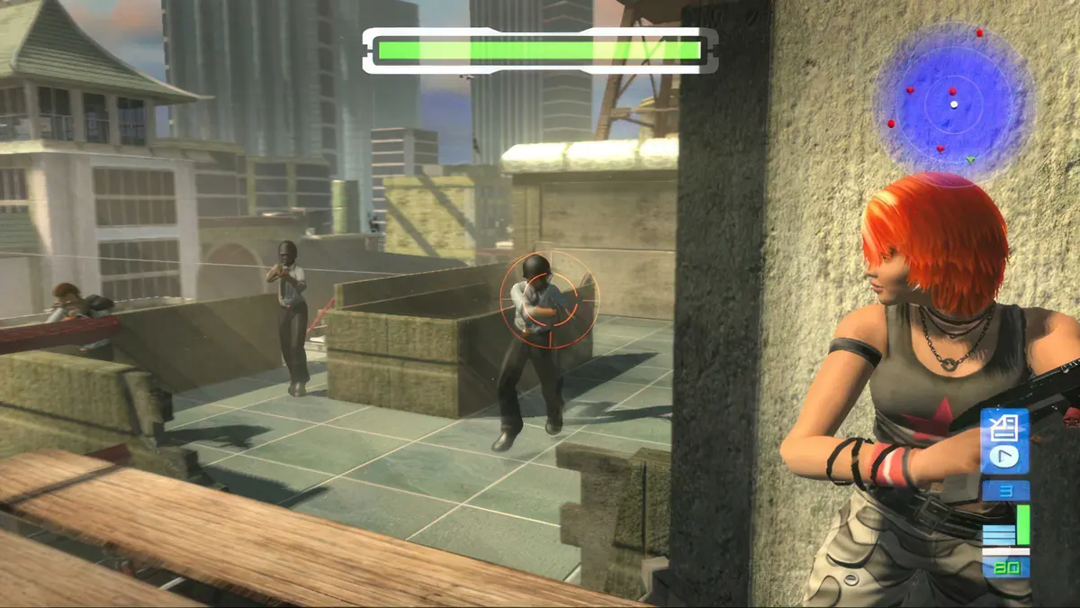 perfect dark zero cover shooting