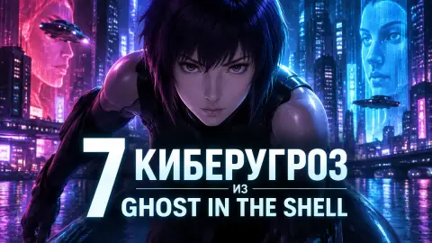 7 киберугроз из Ghost in the Shell и реальные риски