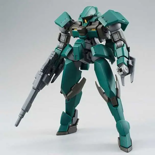 The HG 1/144 Mobile Reginlaze (Standard Type) model kit with rifle and gauntlets.