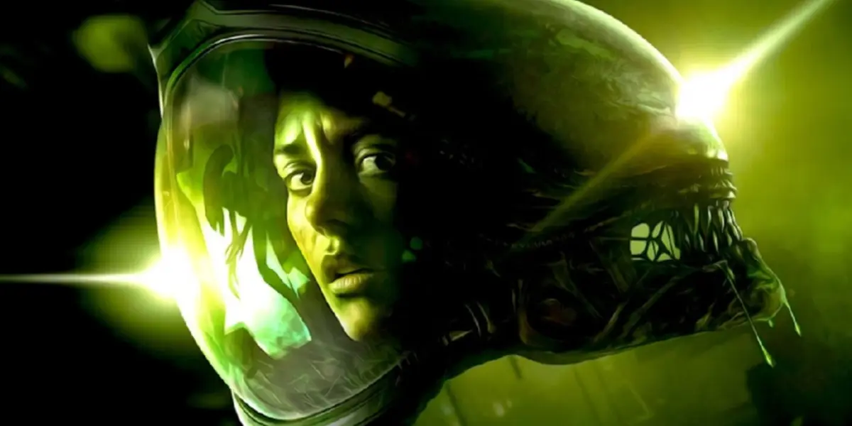 Alien Isolation video game poster image