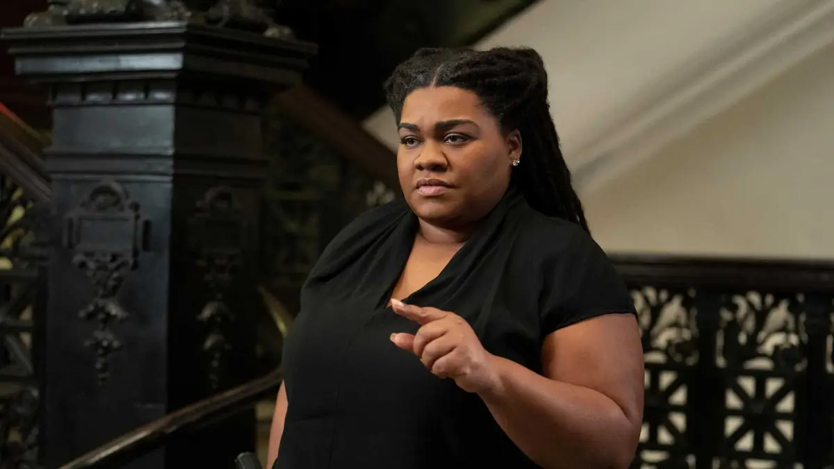 Oscar winner Da'Vine Joy Randolph stars in Hulu's Only Murders in the Building.