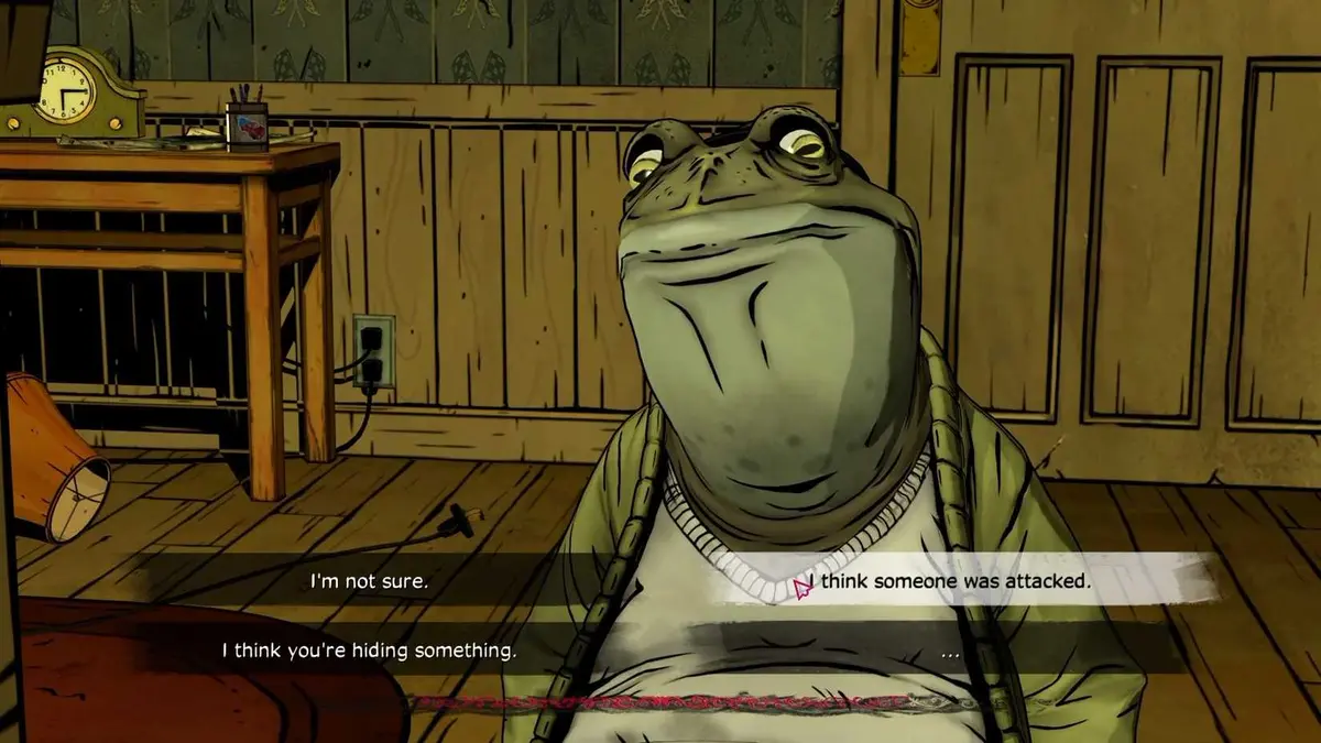 Toad Apartment Conversation 1 - The Wolf Among Us Remastered