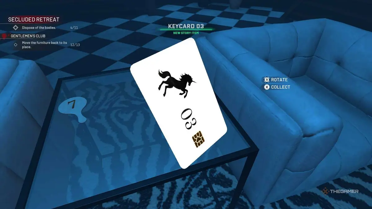 Crime Scene Cleaner Keycard 03.