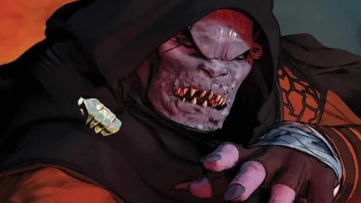 Darth Krall looks menacing in Star Wars.