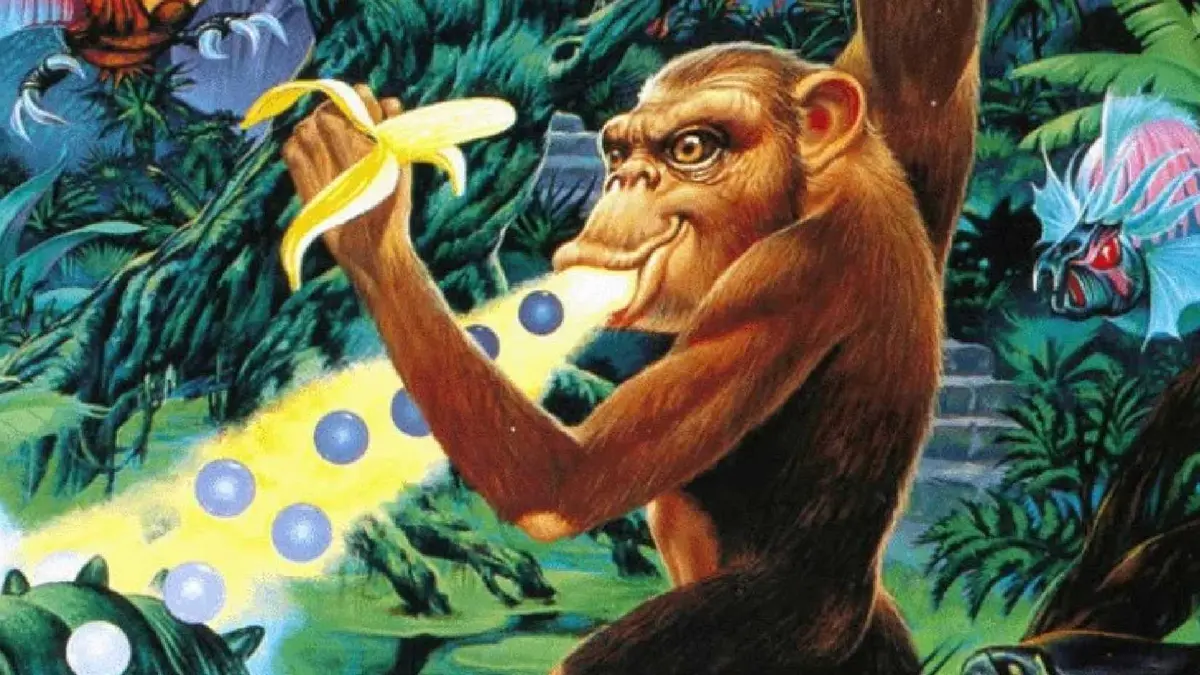 Toki arcade game promo image