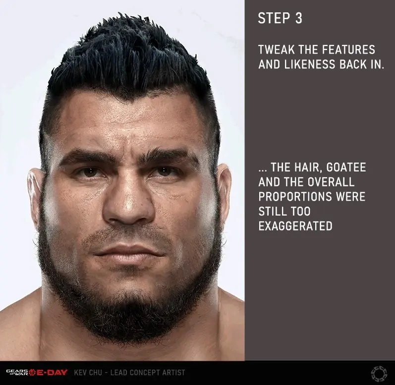 Creation of a young Dom Santiago