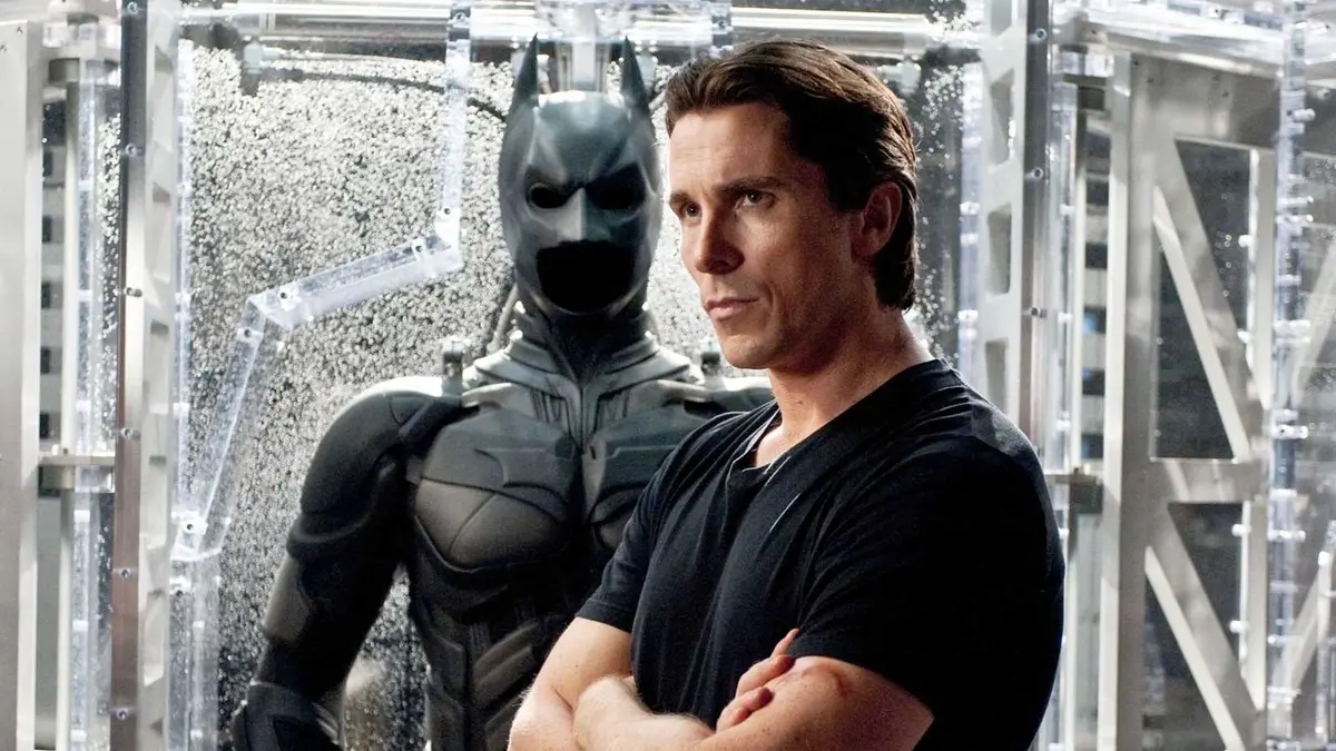 Christian Bale as Bruce Wayne in The Dark Knight