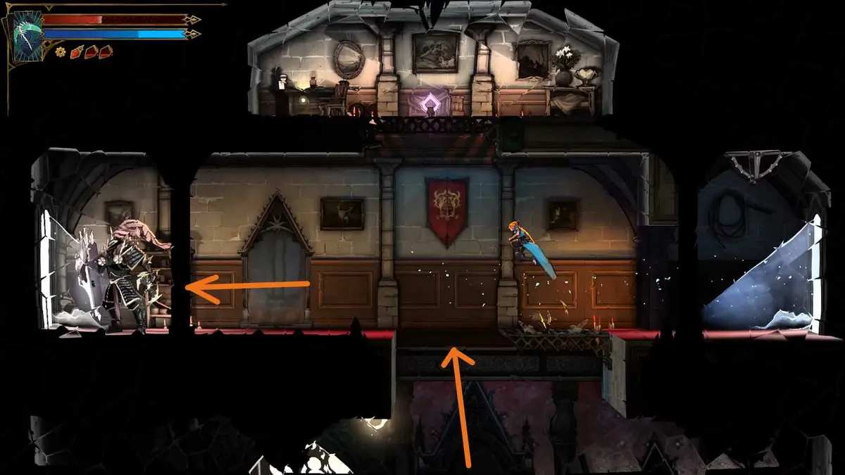 how to navigate hall of mirrors guide 20 in Castlevania Belmont's Curse