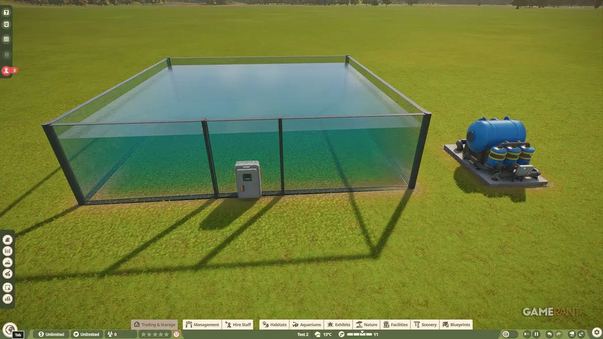 Planet Zoo 2 - Simple Aquarium