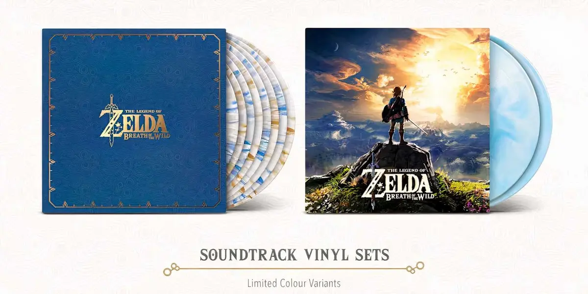 Vinyl sets of the Breath of the Wild
