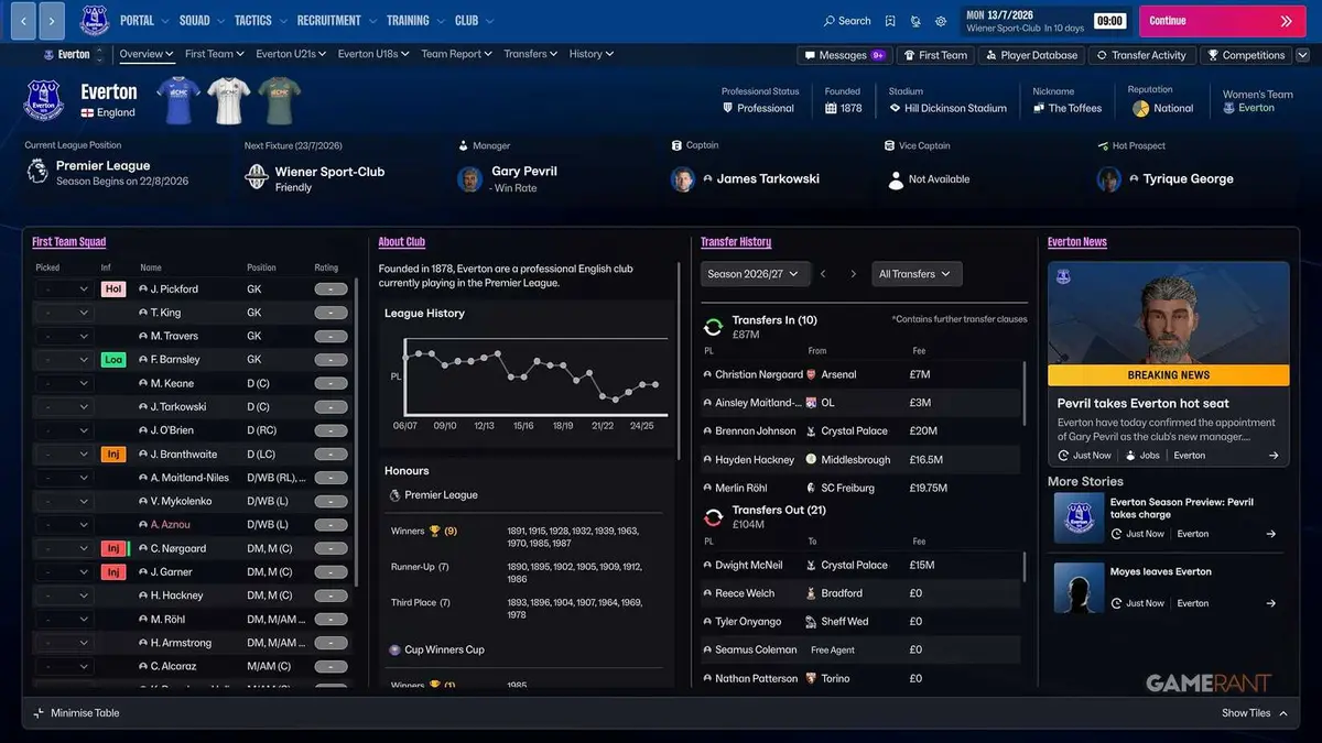 Football Manager 27 - Everton