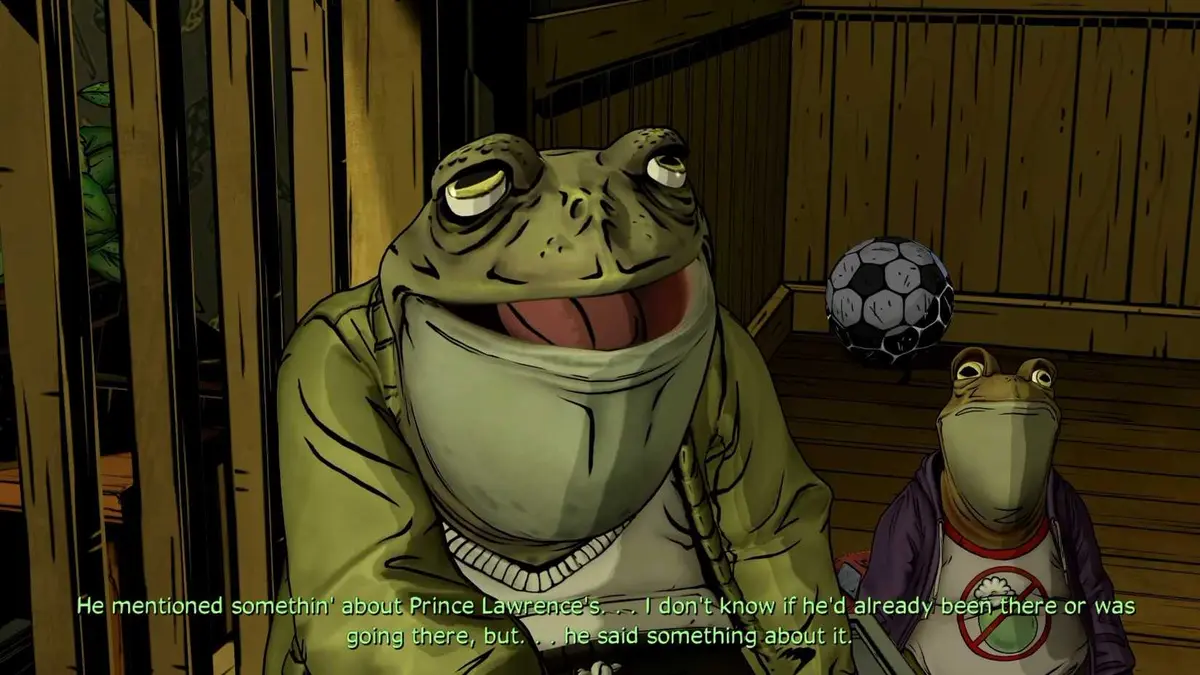 Toad Admit - The Wolf Among Us Remastered
