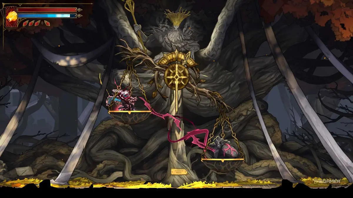 Rose trying to complete The Judge in Castlevania: Belmont's Curse.
