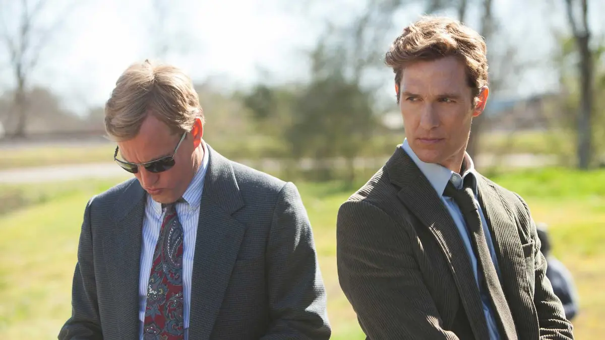 Matthew McConaughey and Woody Harrelson in True Detective season 1