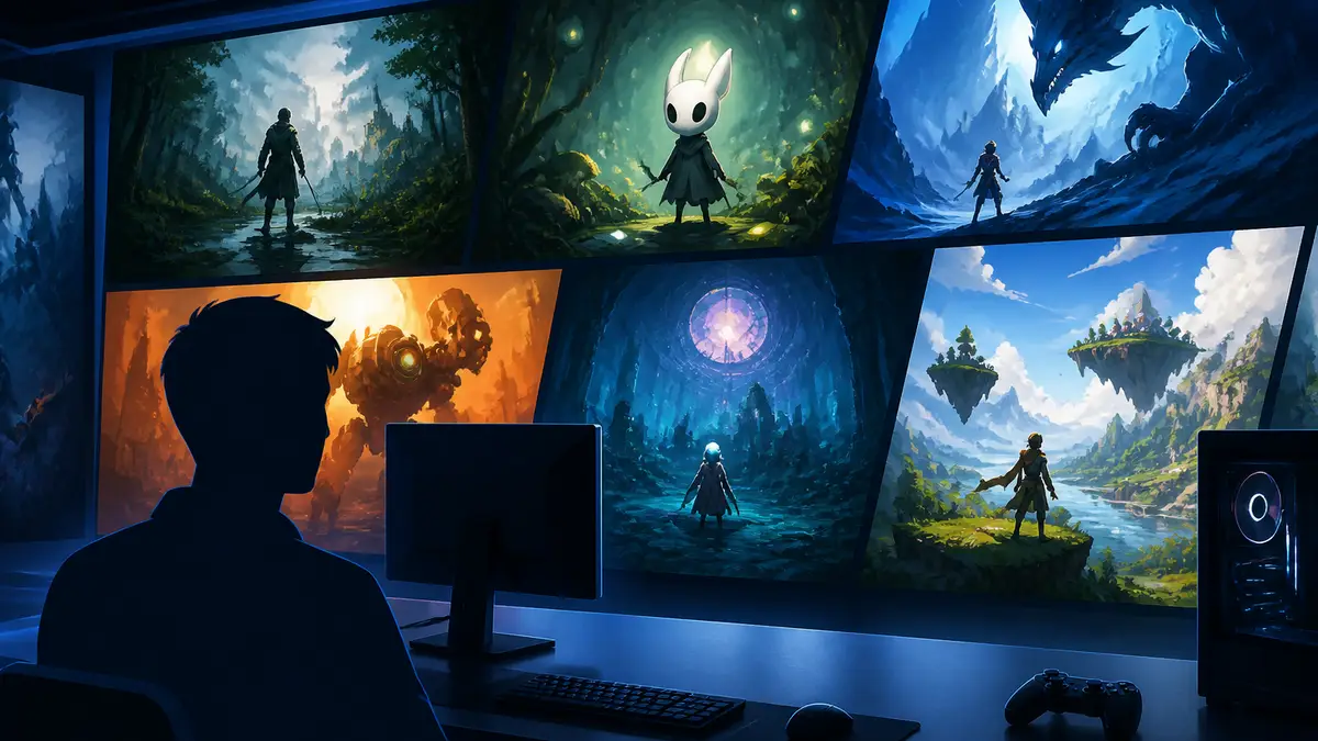 Витрина игр в сервисе Steam для платформы ПК
