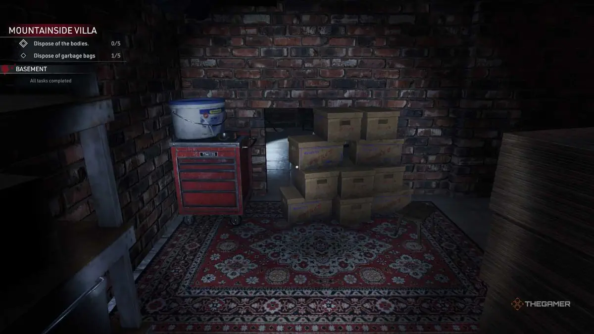 Kovalsky finds the basement's secret spot in Crime Scene Cleaner