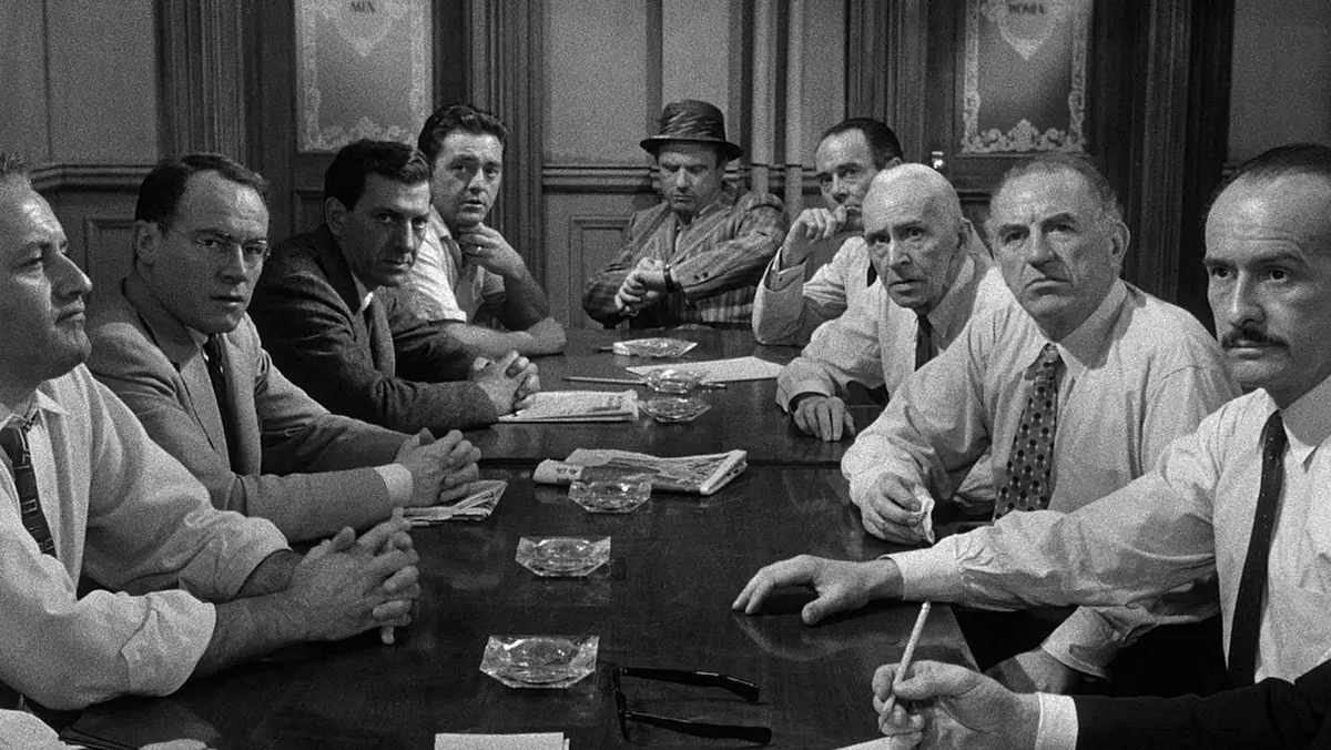 The cast of 12 Angry Men