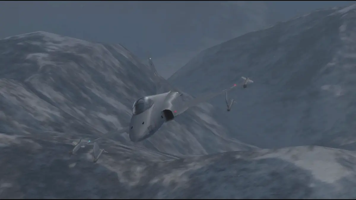 Ace Combat Zero gameplay