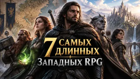 7 самых длинных западных RPG по данным HowLongToBeat