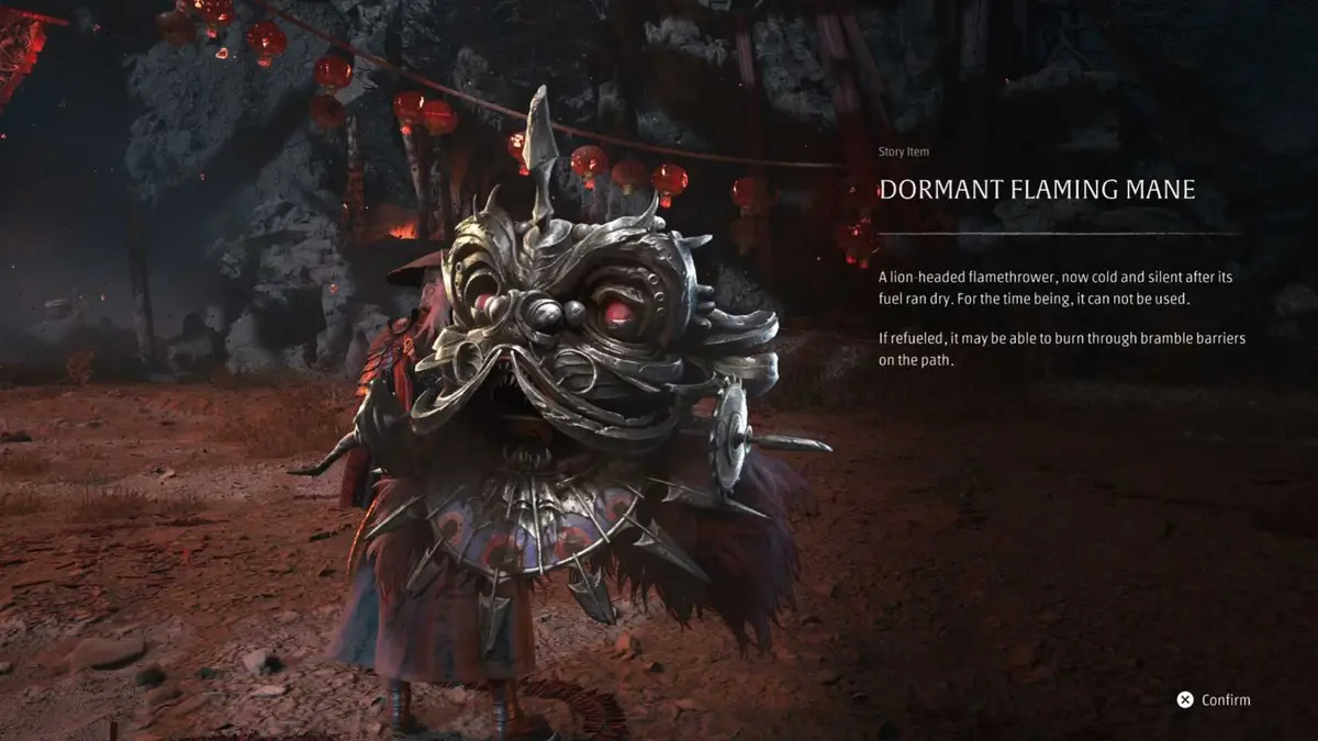 Dormant Flaming Mane Phantom Blade Zero