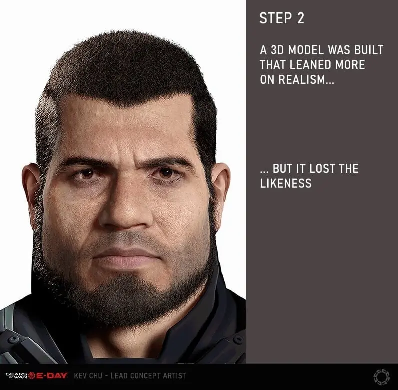 Creation of a young Dom Santiago