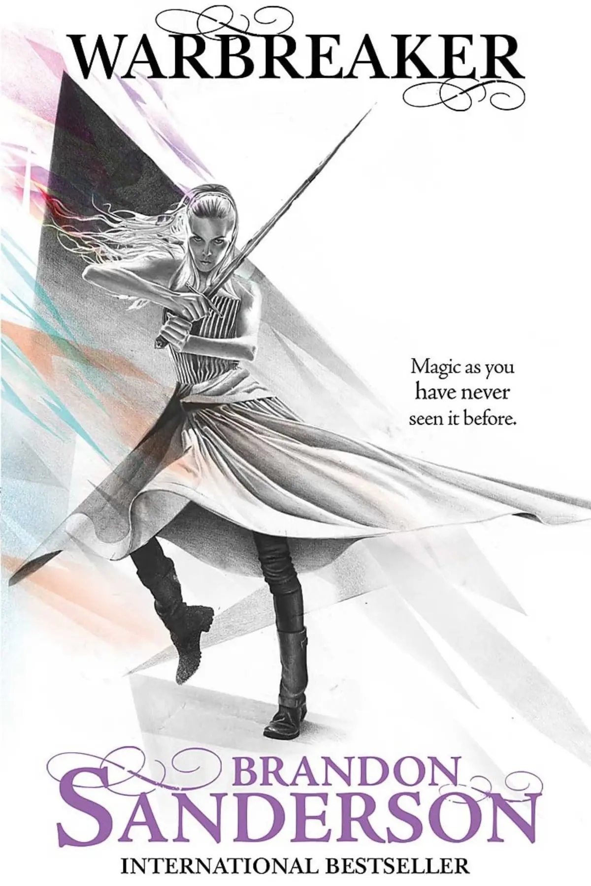 The cover of Warbreaker by Brandon Sanderson