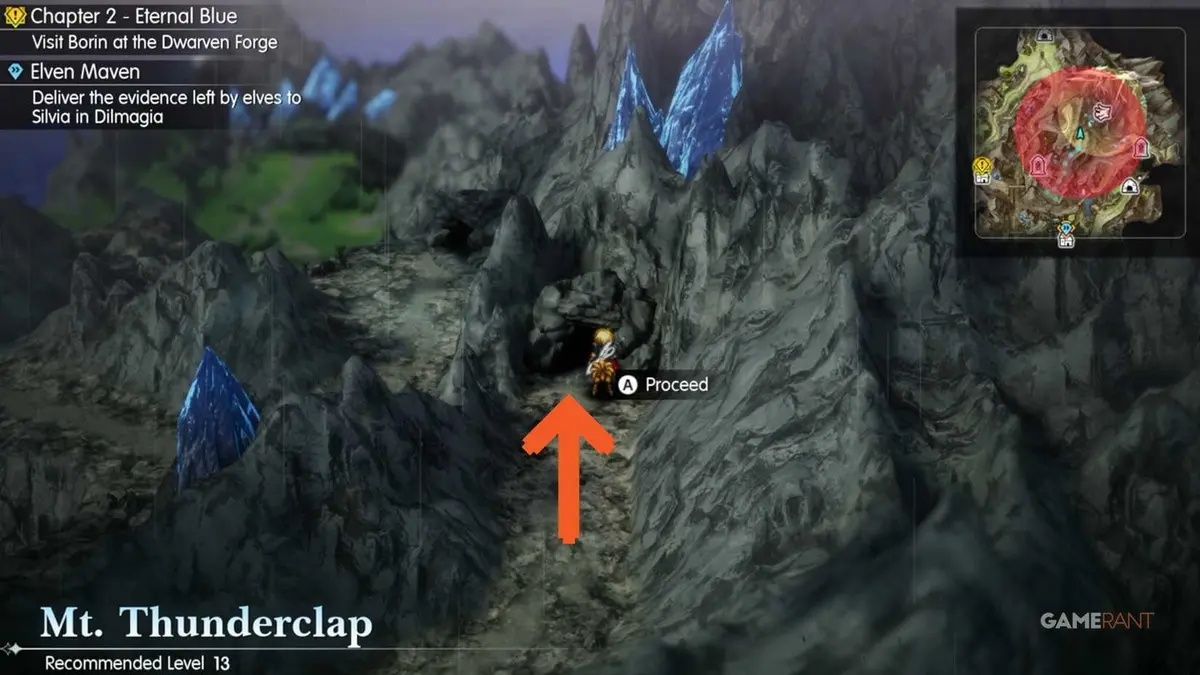 mt thunderclap ramuh entrance