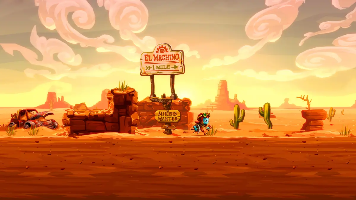 Скриншот SteamWorld Dig 2
