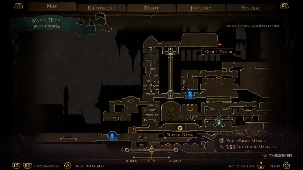 The location of the Rapier weapon in Castlevania Belmont’s Curse.