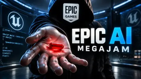 Epic Games проведёт геймджем с ИИ и грантами до $50 000