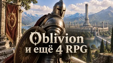 Oblivion и ещё 4 RPG, где прокачка делает игру сложнее