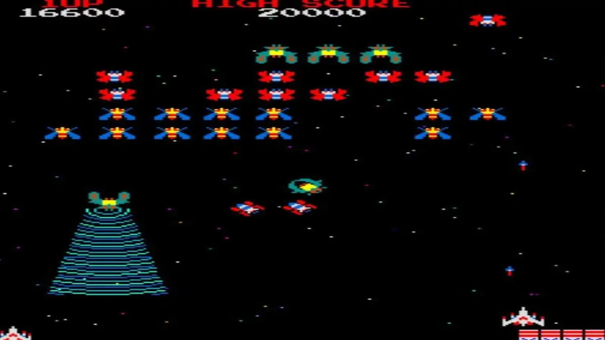 Galaga arcade game