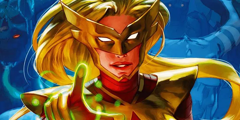 Moonstone in costume in Marvel Comics
