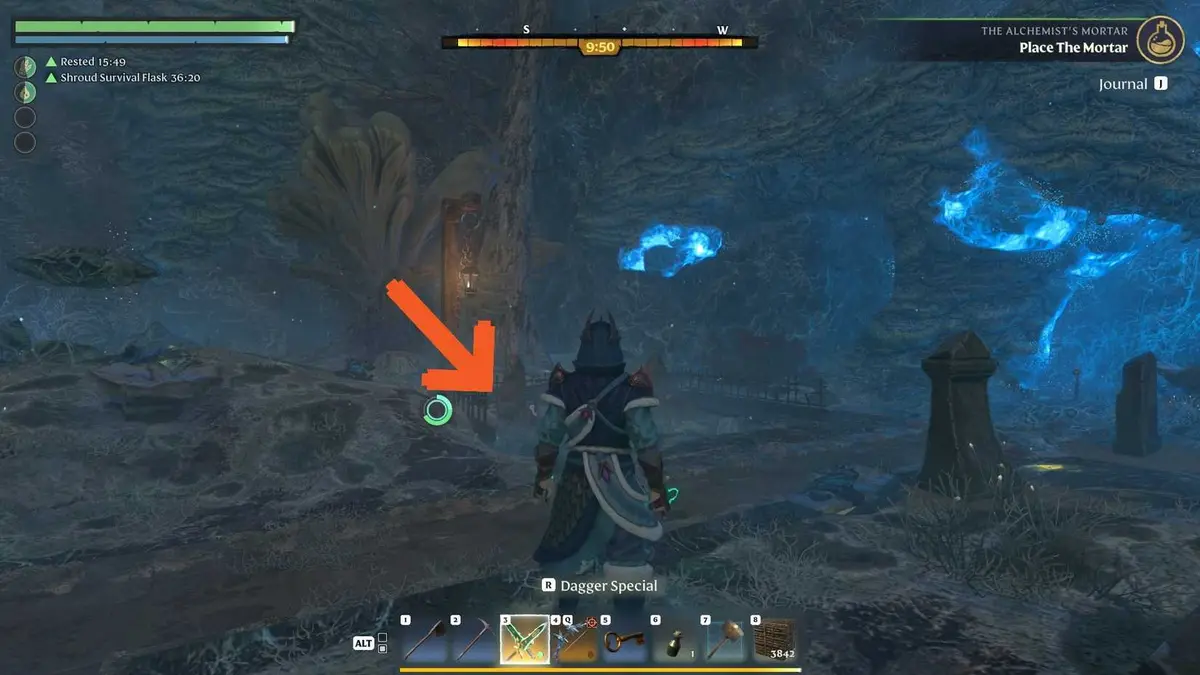 Enshrouded Lone Thistle Unique Equipment Location