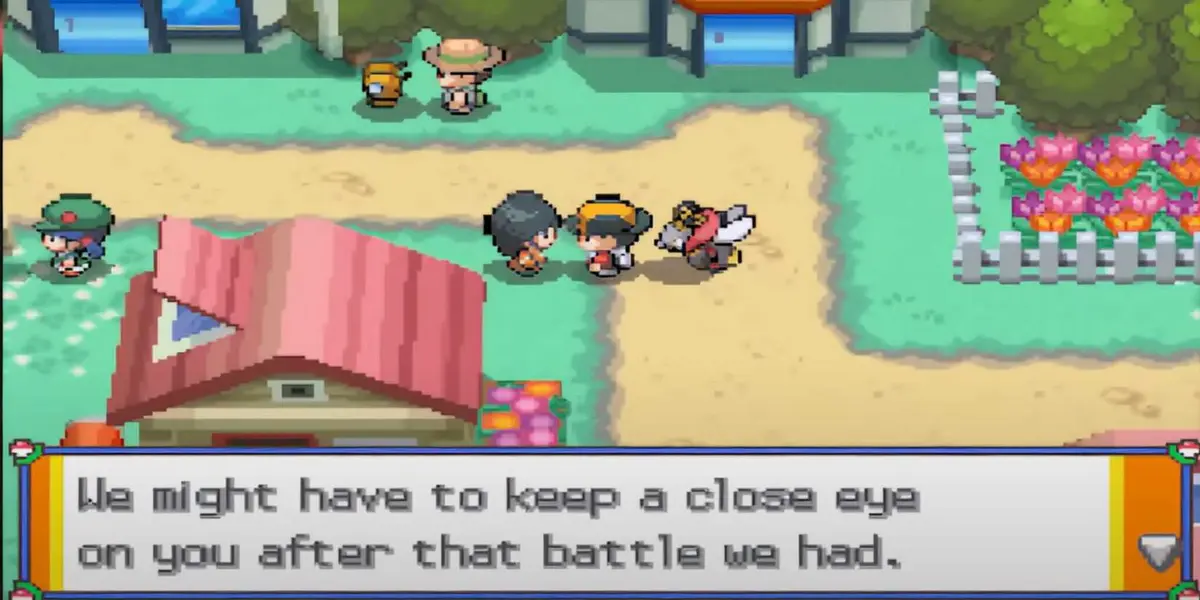 A town in Pokemon HeartGold Definitive