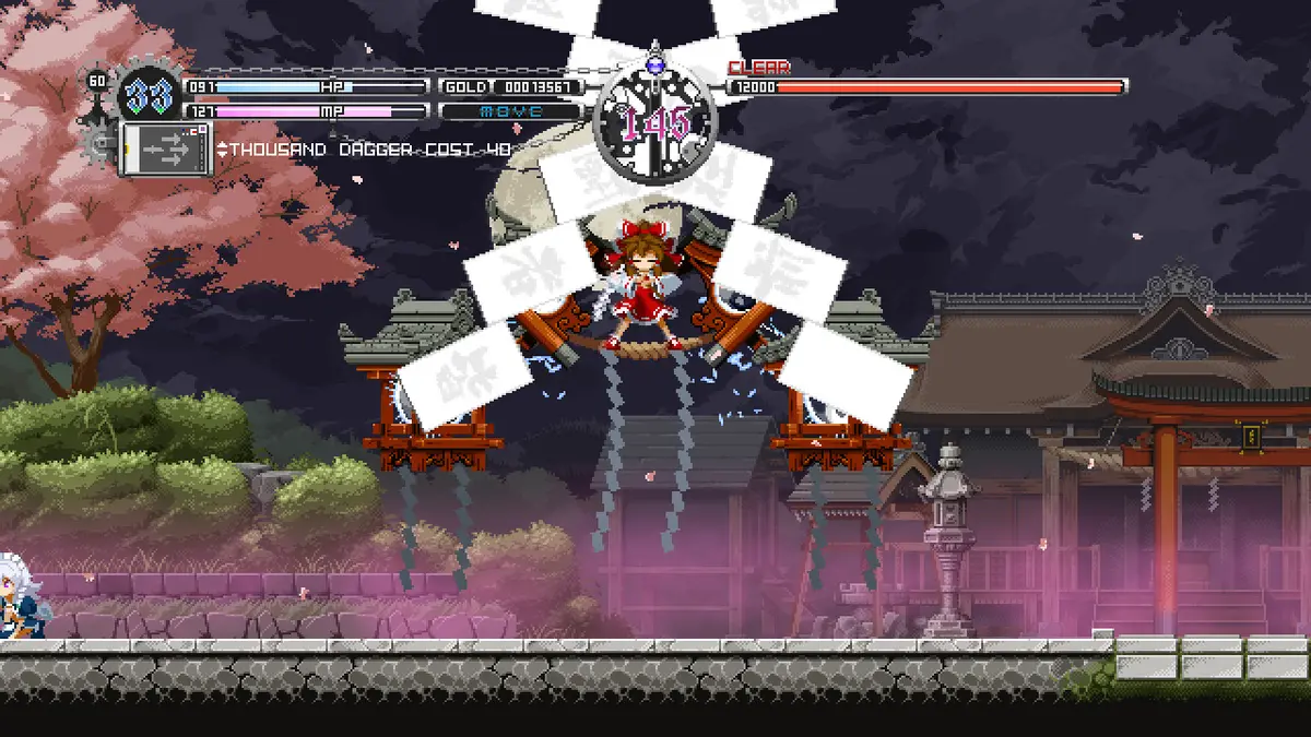 Скриншот Touhou Luna Nights