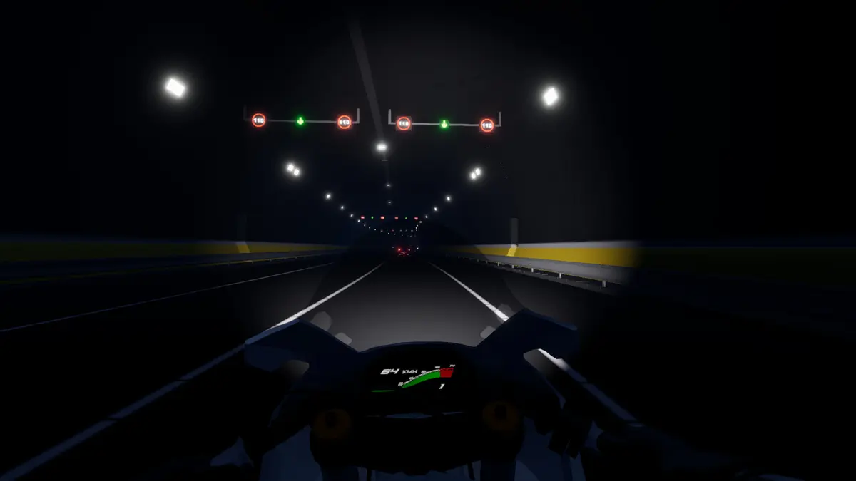 Скриншот Motorcycle Night Ride
