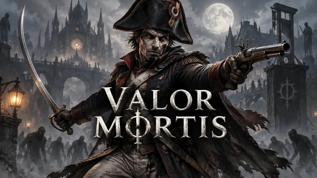 Valor Mortis: воскресший солдат William в мундире Grande Armée с саблей и пистолетом в чумной Европе