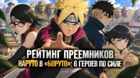 Рейтинг преемников Наруто в «Боруто»: 6 героев по силе