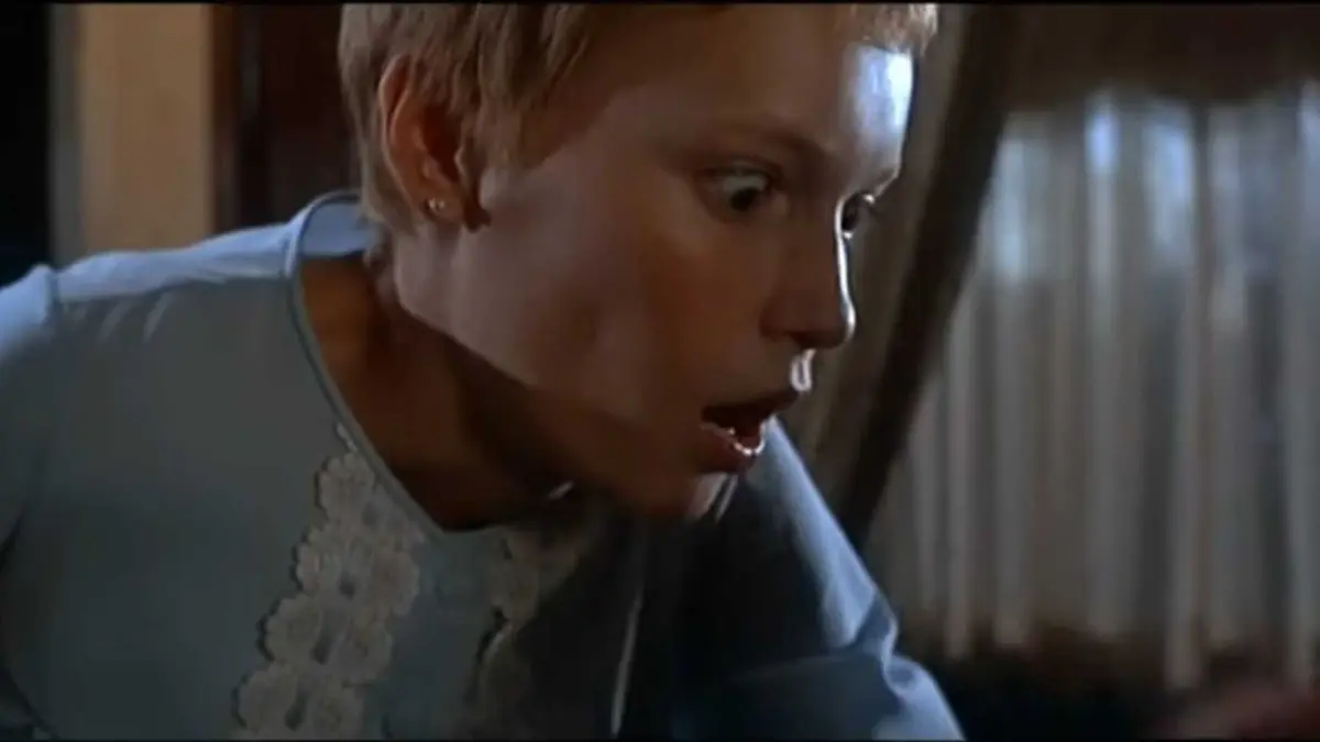 Mia Farrow as Rosemary Woodhouse in Rosemary's Baby