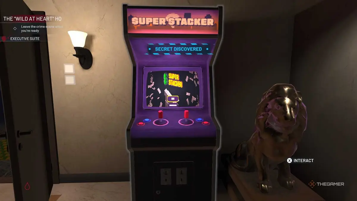 Crime Scene Cleaner Super Stacker arcade machine.
