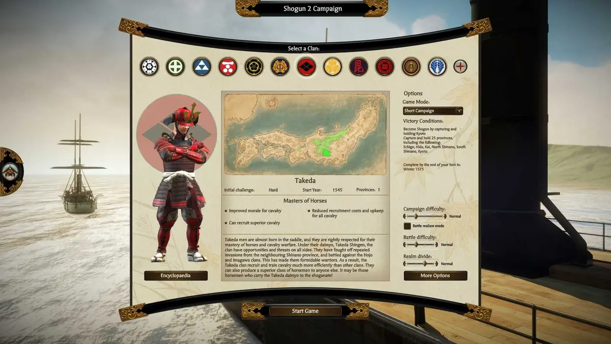 Takeda Clan - Shogun 2