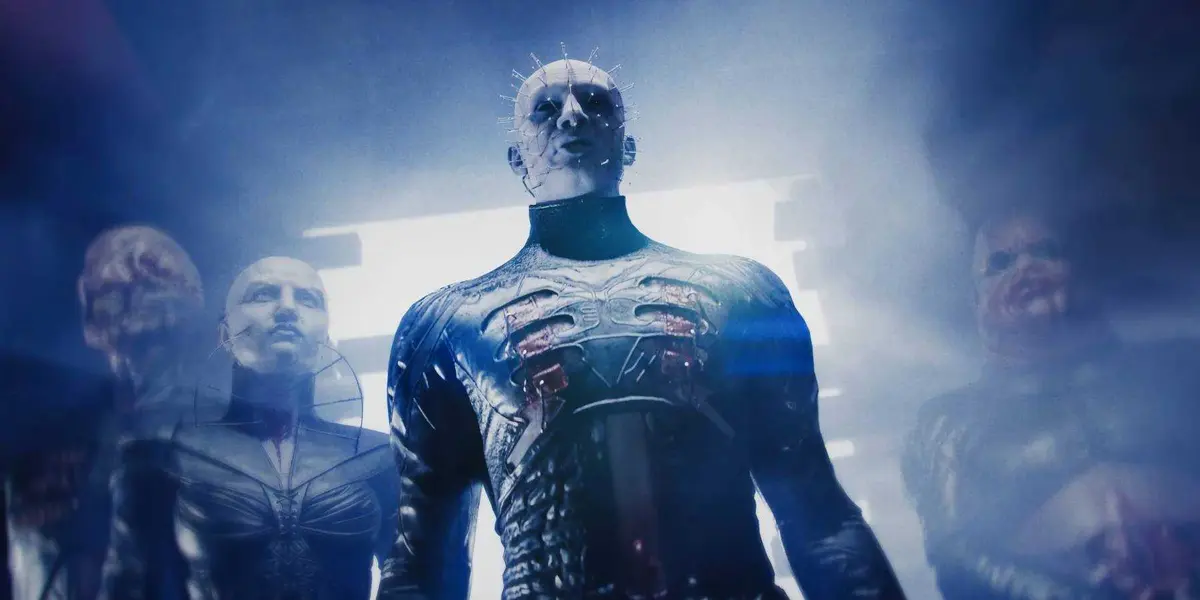 Hellraiser Revival Pinhead and original three allied Cenobites together in a room