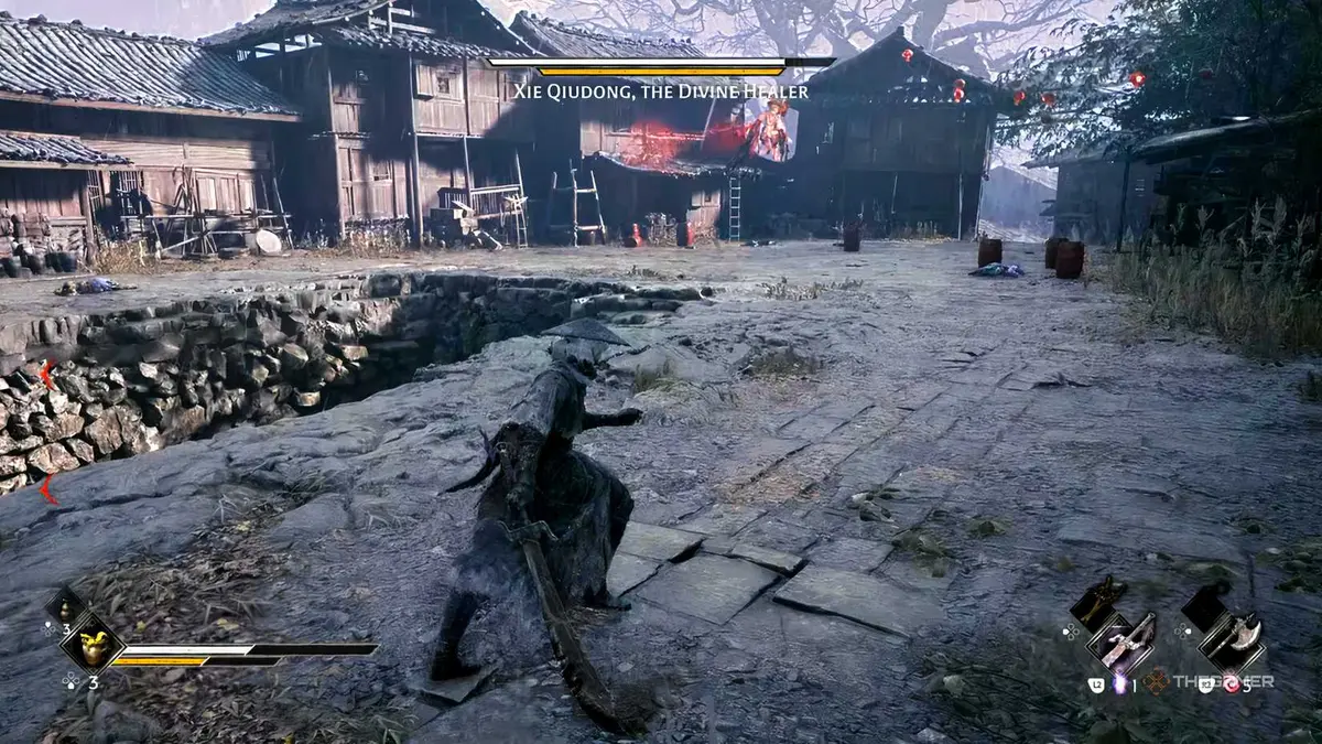 Soul from Phantom Blade Zero is about to fight against Xie Qiudong The Divine Healer.