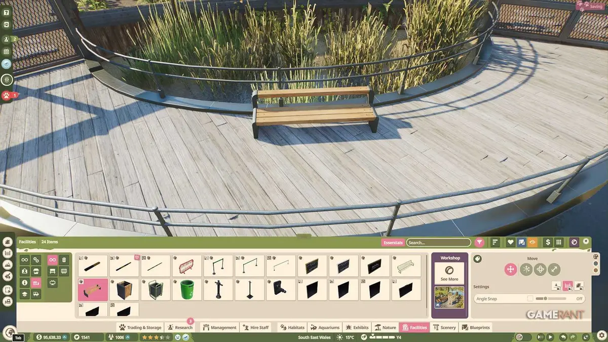 Planet Zoo 2 - Bench