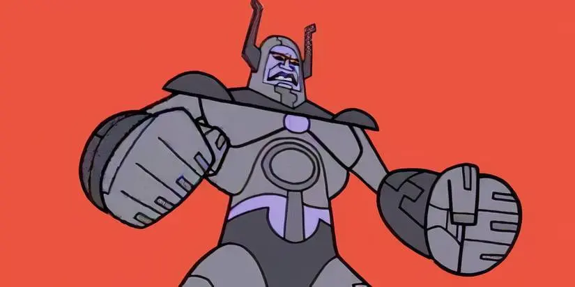 Alien Leader is ready to fight in Powerpuff Girls
