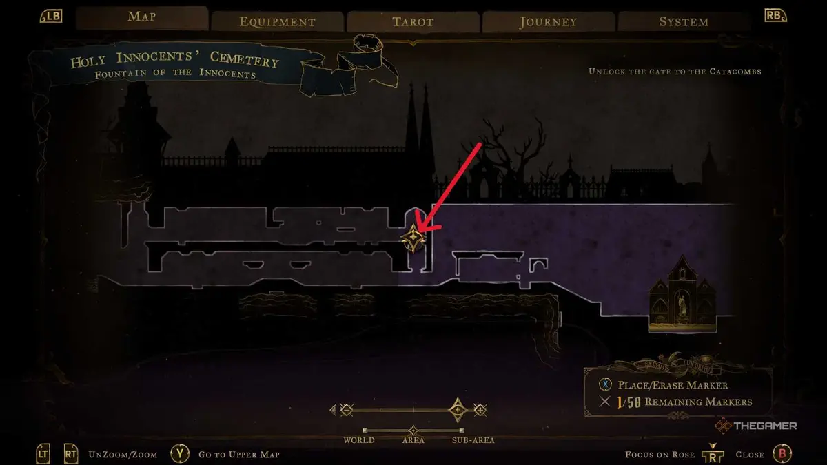 A player finding The Prophetess clues and defeating Medusa in Castlevania: Belmont's Curse.